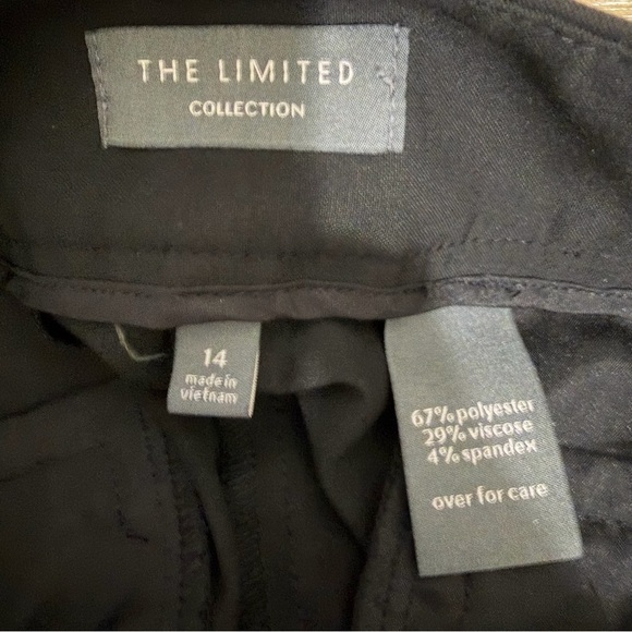 The Limited Black Trouser Suit Pants Size 14 - Picture 6 of 7